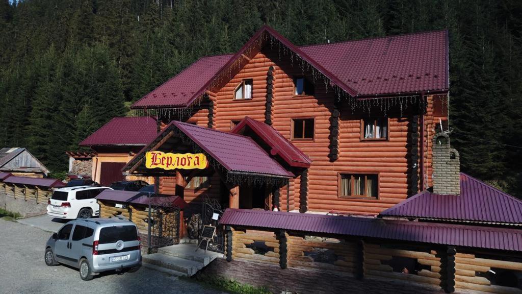 Hotel Berloga-Sinevir Synevyrsʼka Polyana 外观 照片