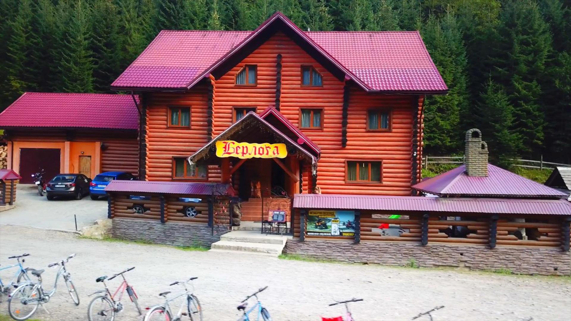 Hotel Berloga-Sinevir Synevyrsʼka Polyana 外观 照片